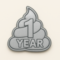 1-Year Tenure Lapel Pin