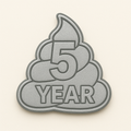 5-Year Tenure Lapel Pin