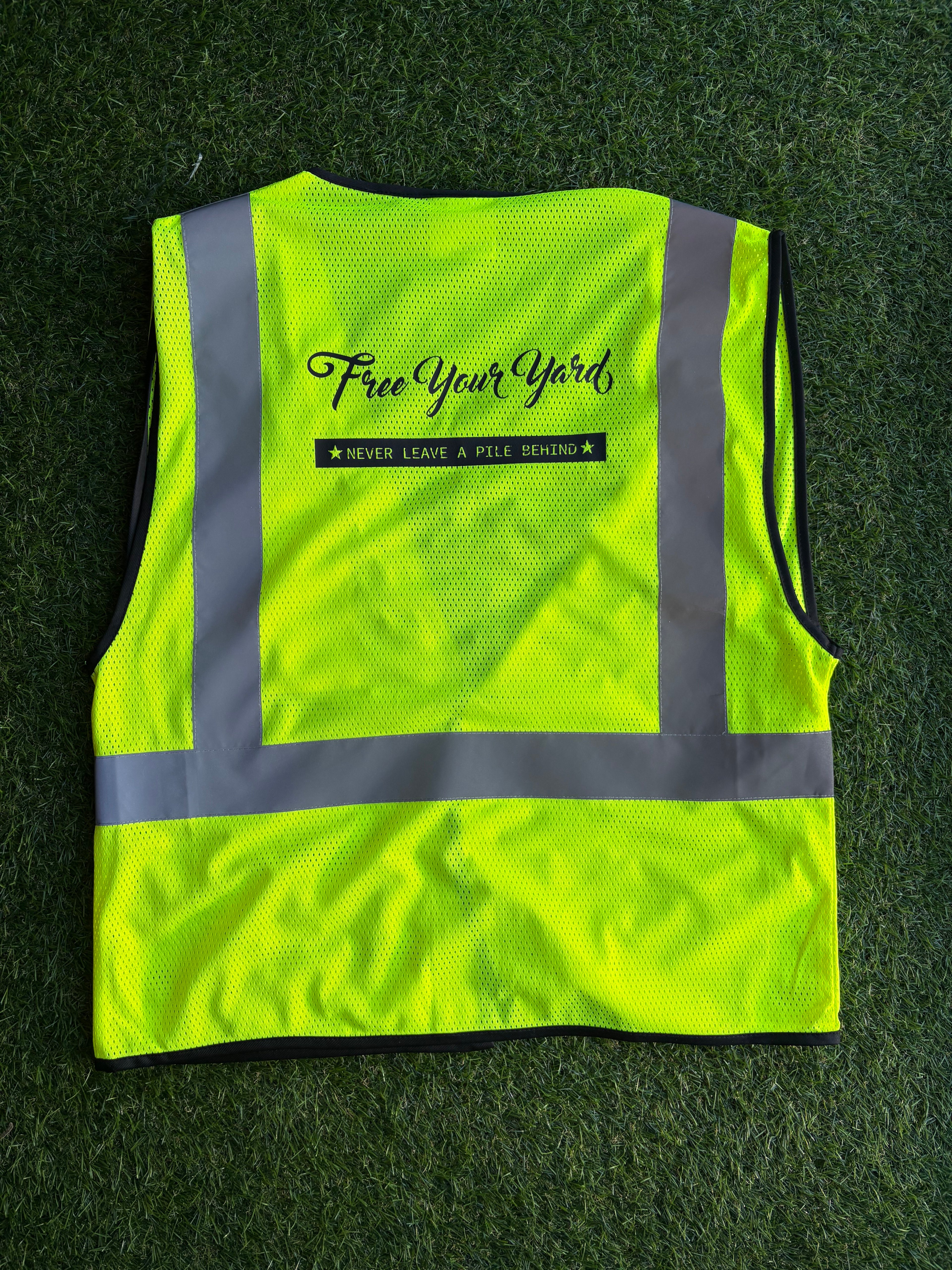 High-Visibility Reflective Safety Vest, Essential Gear for Scooping