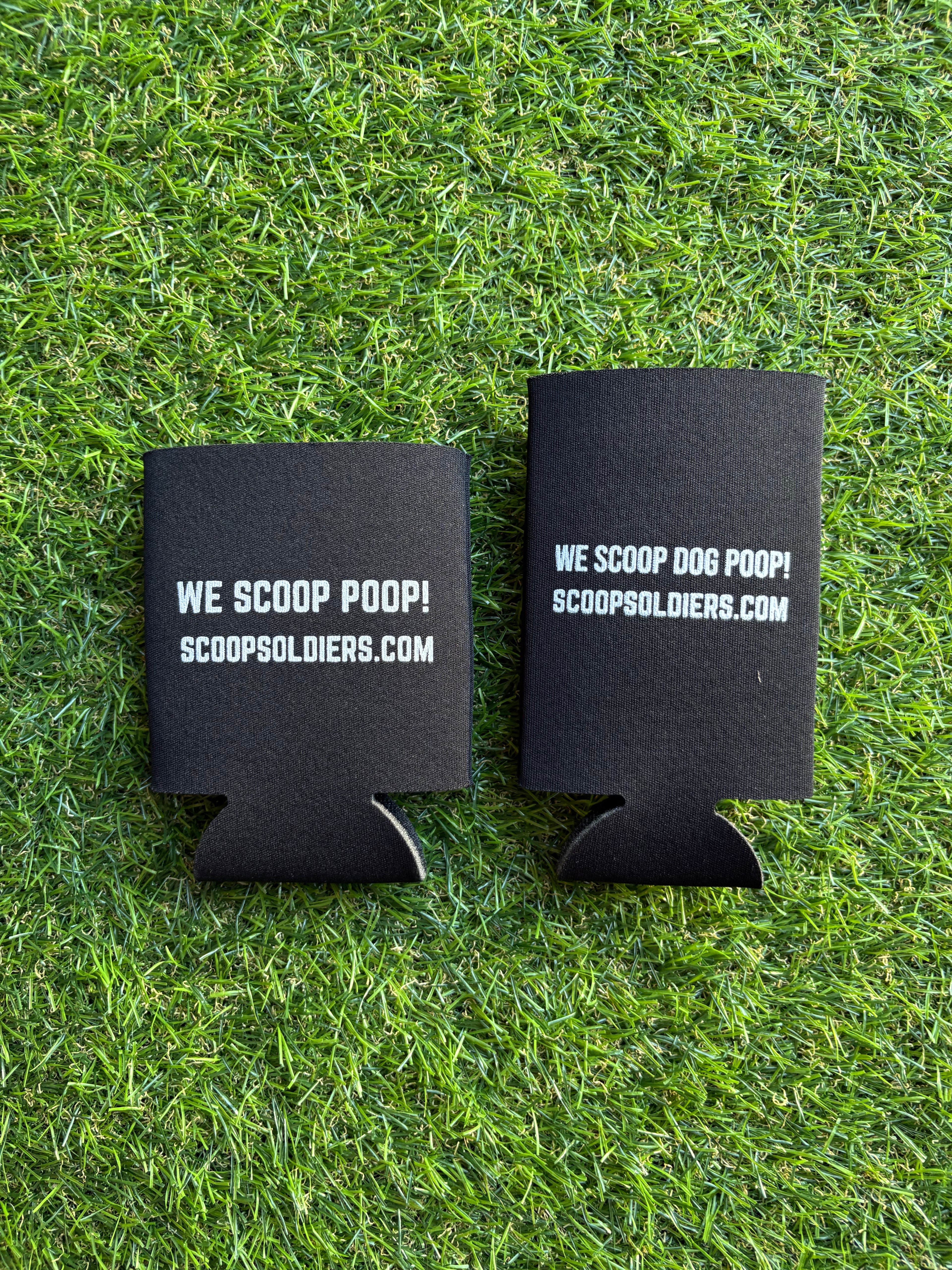 Scoop Soldiers Logo Koozies, Branded Drink Holders for Any Occasion