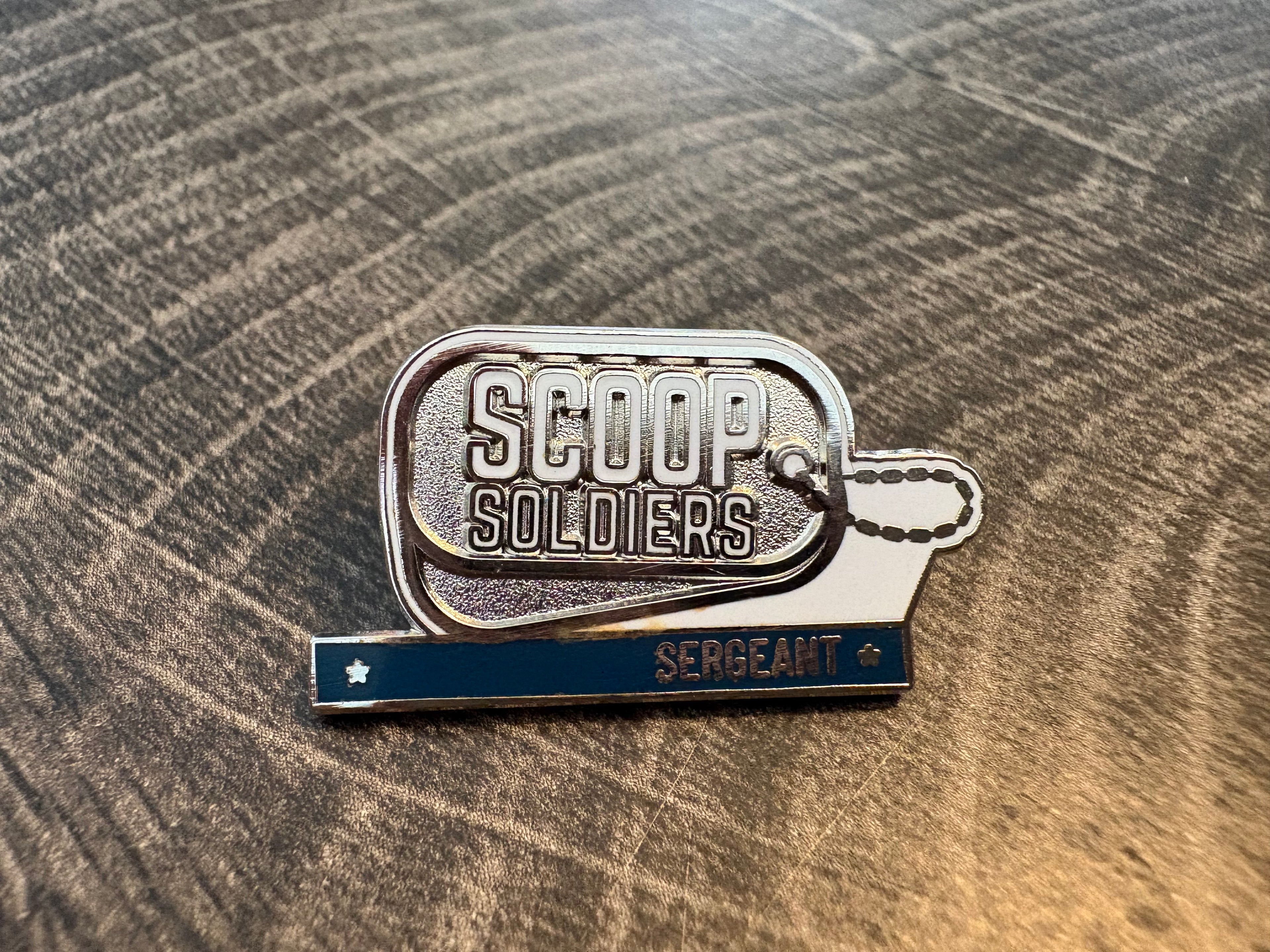 Sergeant Rank Technician Lapel Pin