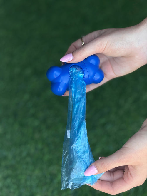 Bone-Shaped Dog Poop Bag Holder with Custom Branding