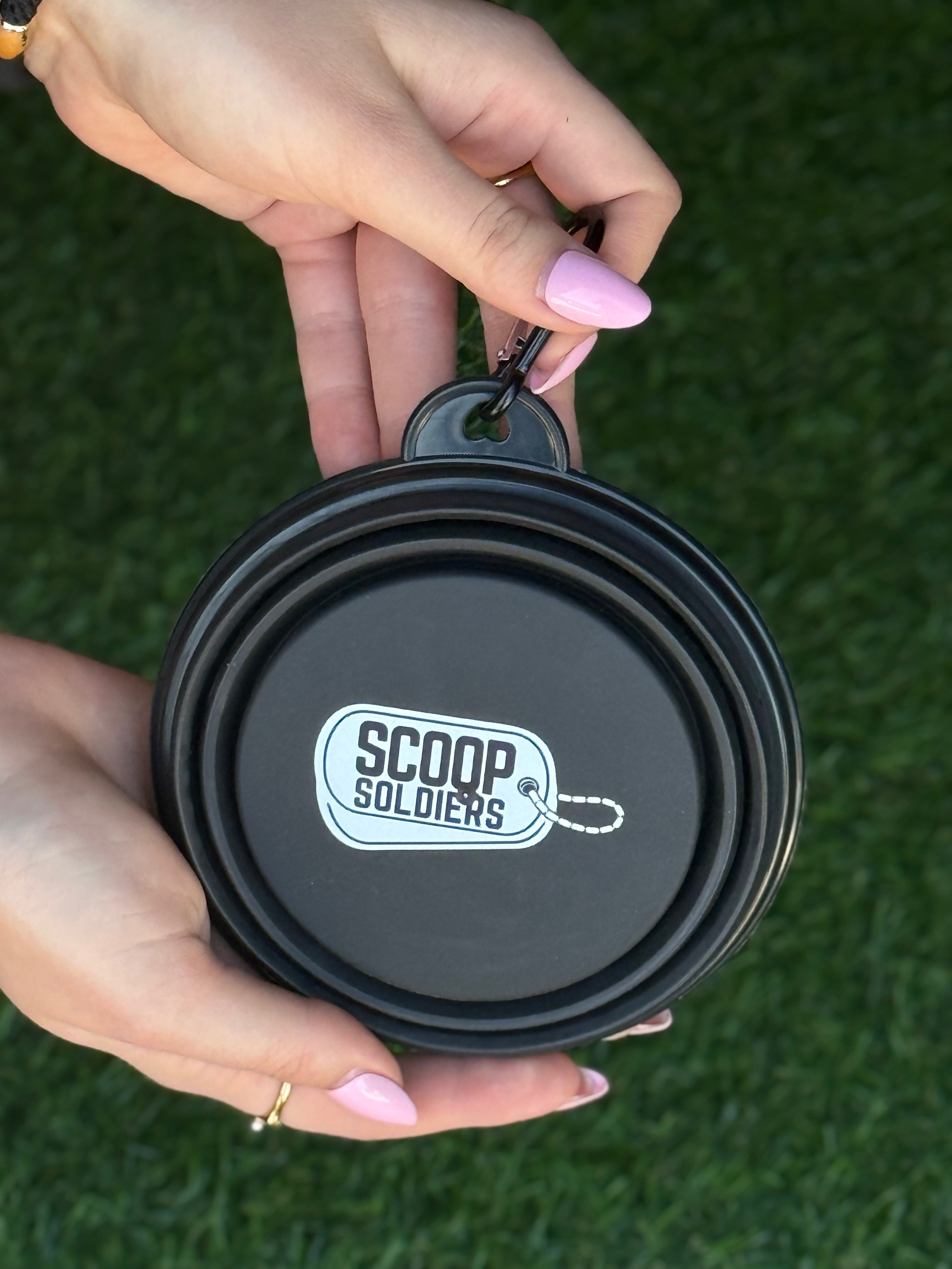 Custom Collapsible Dog Water Bowl – Branded Pet Travel Essential