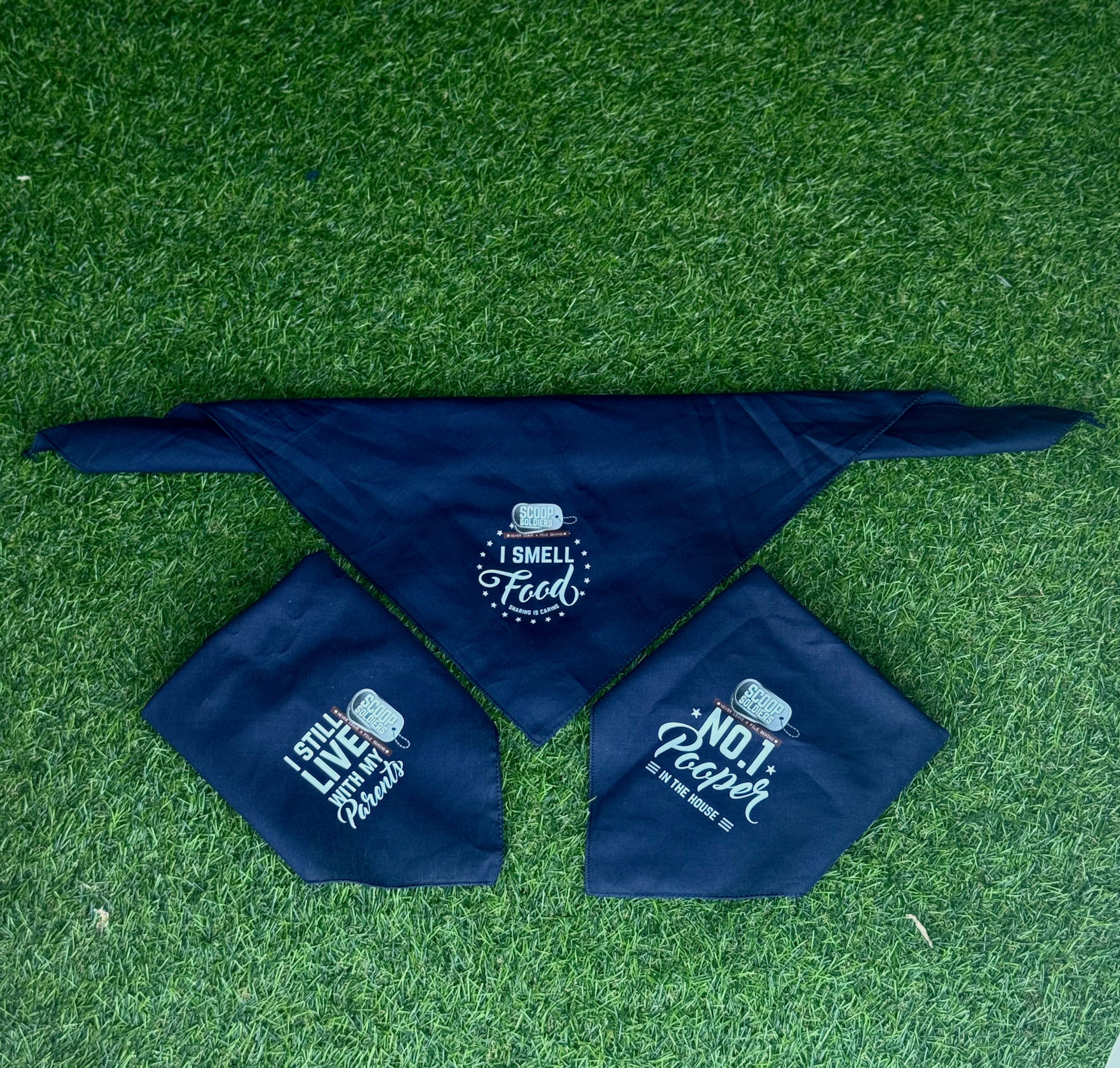 Funny Dog Bandana – Choose Your Favorite Saying!