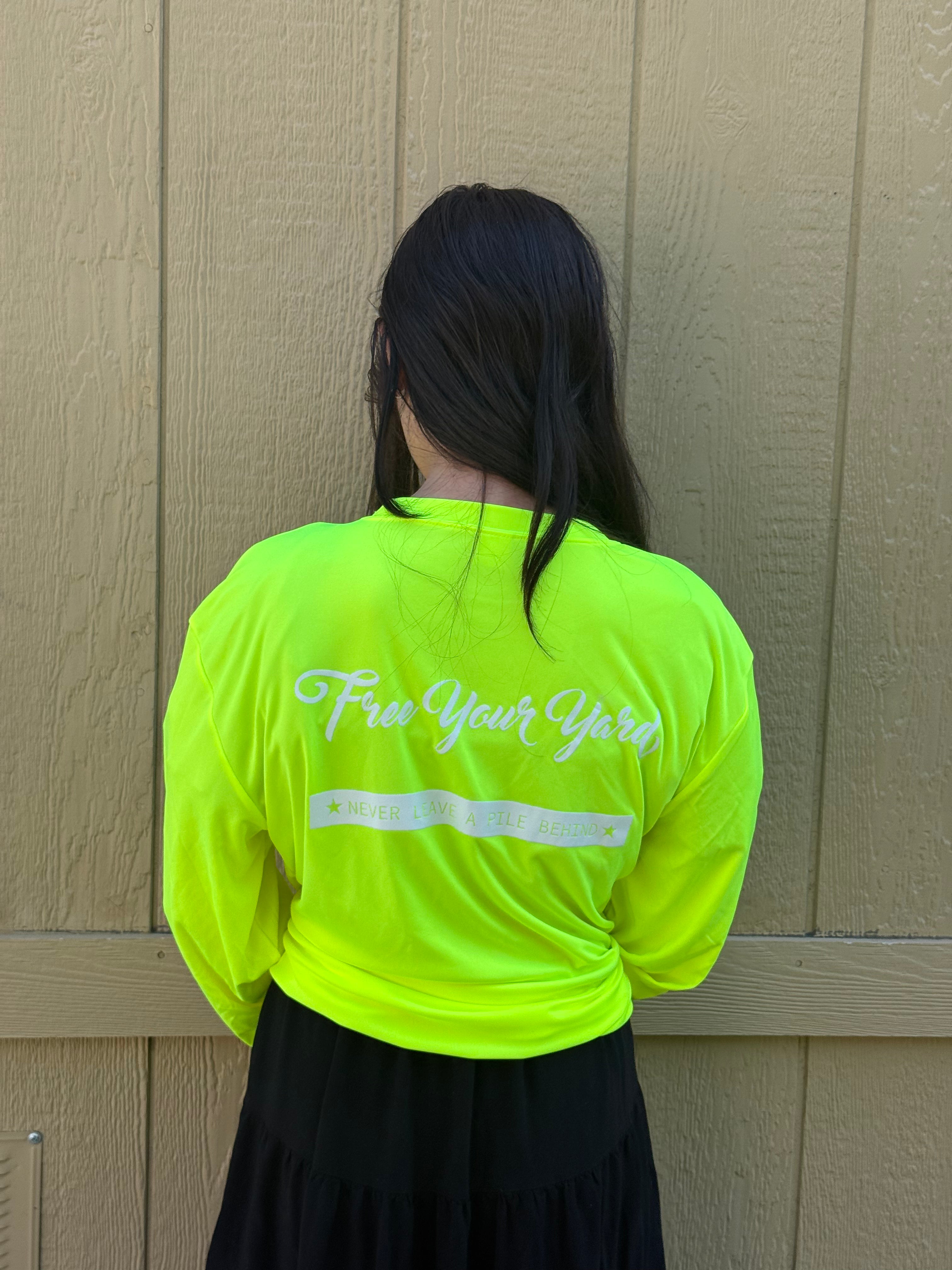 Long Sleeve Cooling Shirt, Moisture-Wicking Performance Polyester Tee