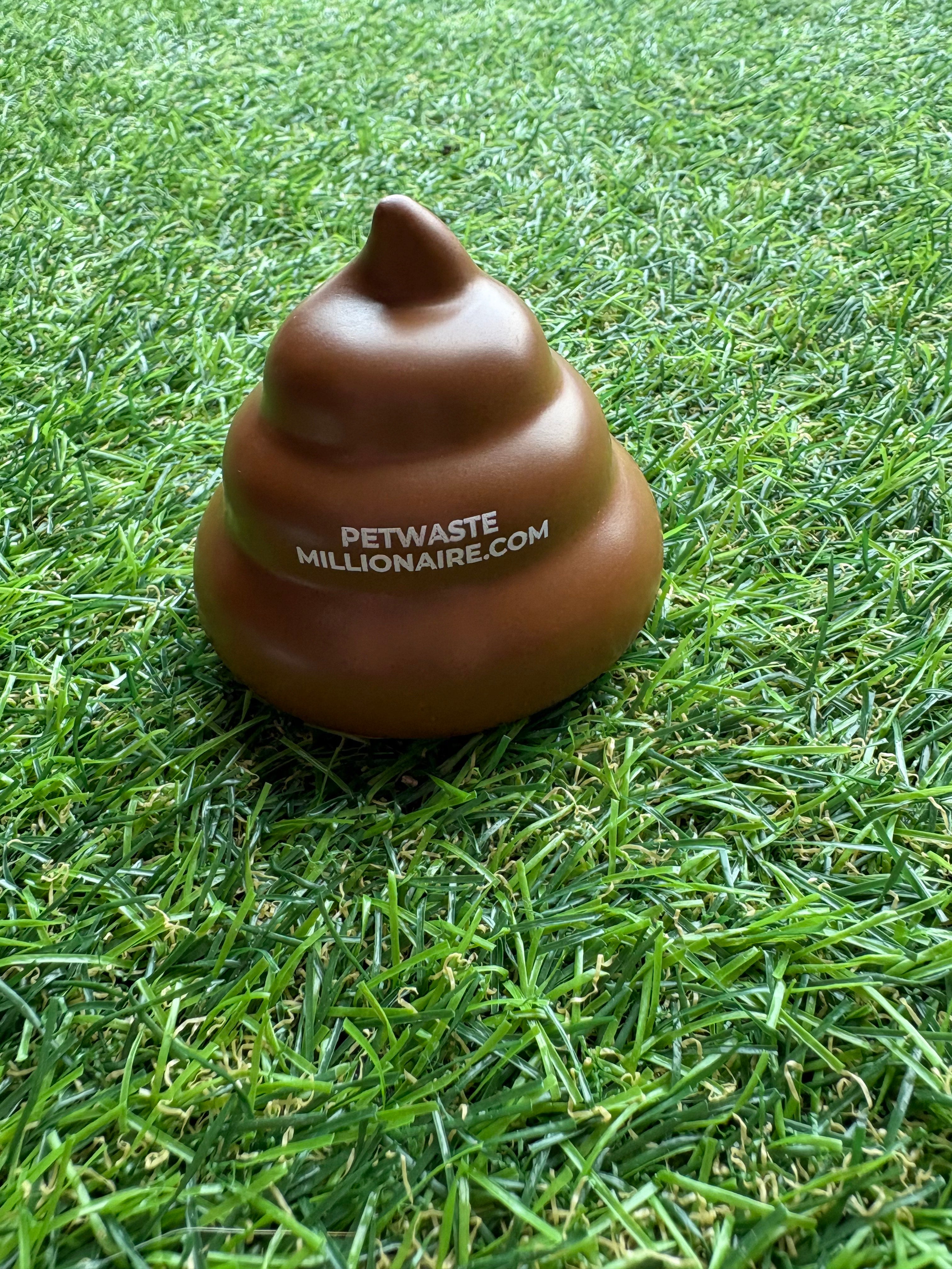 Pet Waste Millionaire Foam Poop Emoji