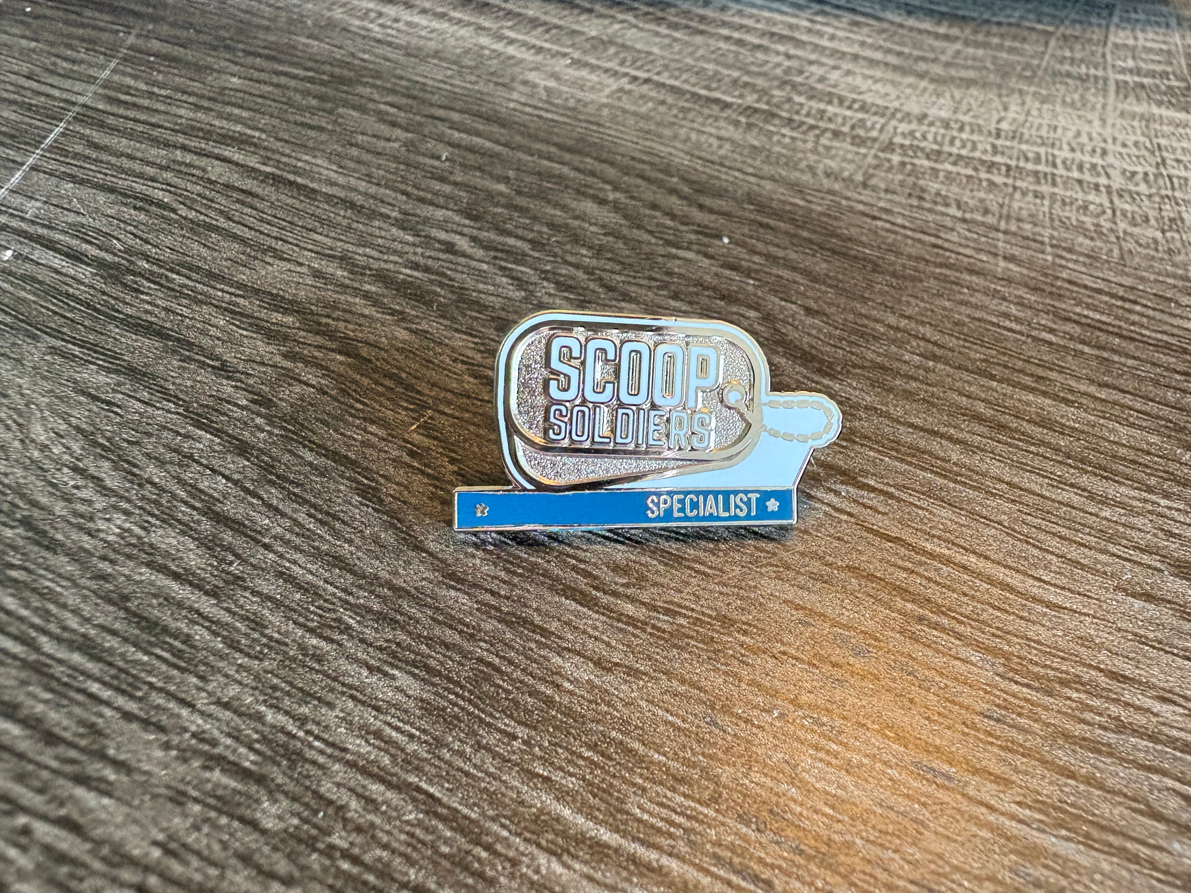 Specialist Rank Technician Lapel Pin