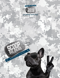 Scoop Soldiers Blank Greeting Card, 2 Options, Quantity of 30