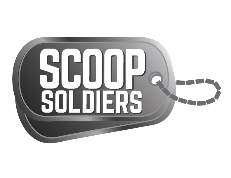 Scoop Soldiers Logo Patch