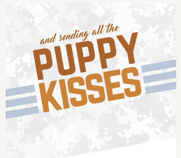 Scoop Soldiers “Thinking of You" Greeting Card, Quantity of 30